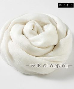 ストール 大判 薄手 夏 uvカット 紫外線対策 ショール 大判ストール 日焼け止め 冷房対策 マフラー 無地 10色 夏用ストール 綿麻風