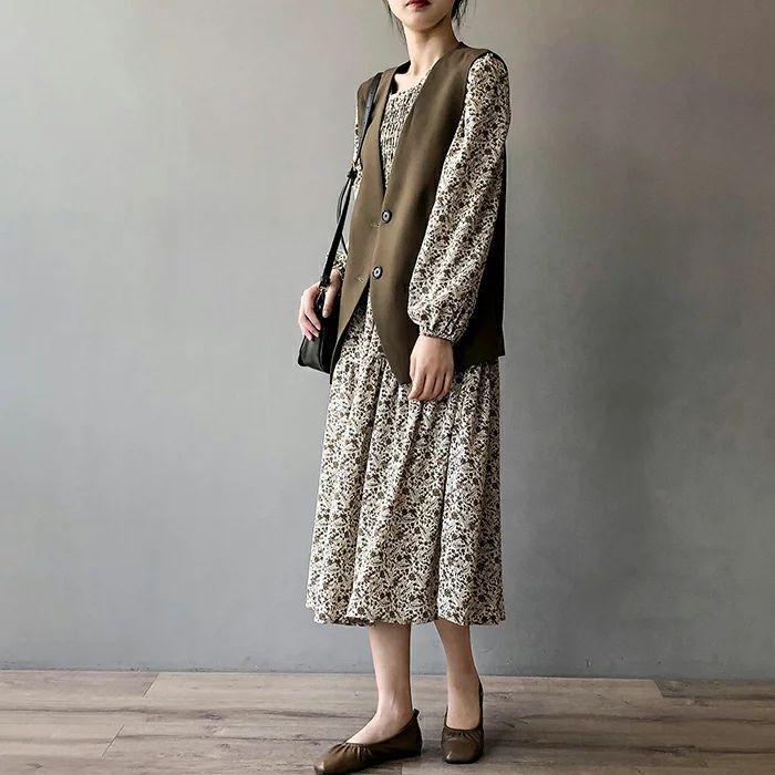 ベスト 春夏 レディース ジレ きれいめ 前開き ノースリーブ カーディガン おしゃれ ベスト テーラード 可愛い エレガント フォーマル カジュア - 画像 (5)