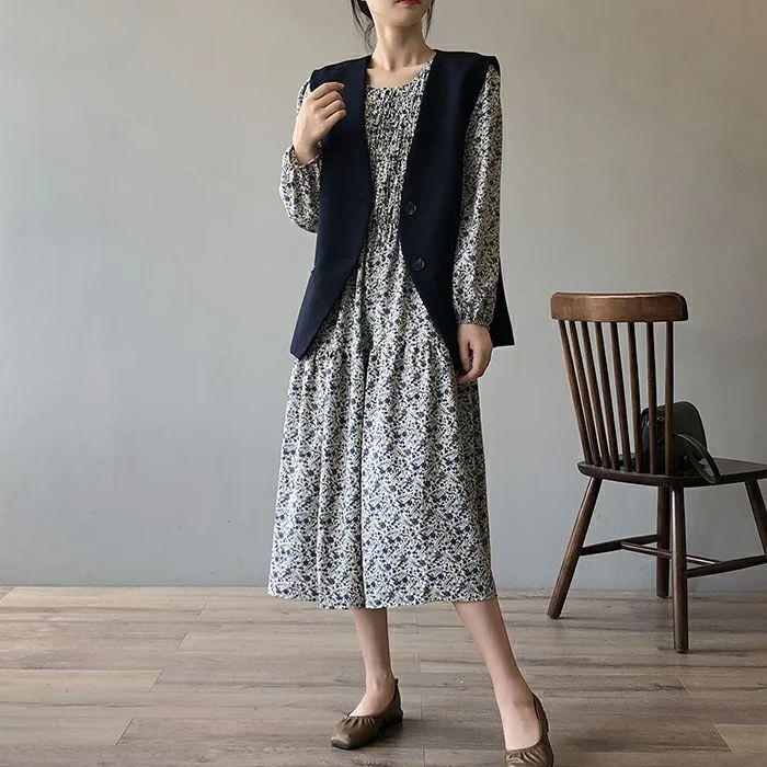 ベスト 春夏 レディース ジレ きれいめ 前開き ノースリーブ カーディガン おしゃれ ベスト テーラード 可愛い エレガント フォーマル カジュア - 画像 (9)