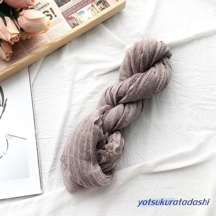 ストール マフラー 肩掛け ひざ掛け ショール 薄手 羽織 春夏秋 防寒 レディース メンズ - 画像 (8)