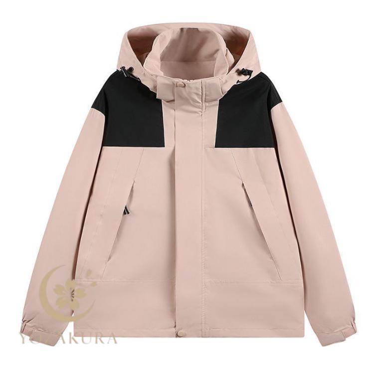 ウンテンパーカー レディース メンズ 男女兼用 春 秋 防水 防風 アウトドア ジャケット ウィンドブレーカー 登山 釣り キャンプ ウォーキング 撥 - 画像 (3)