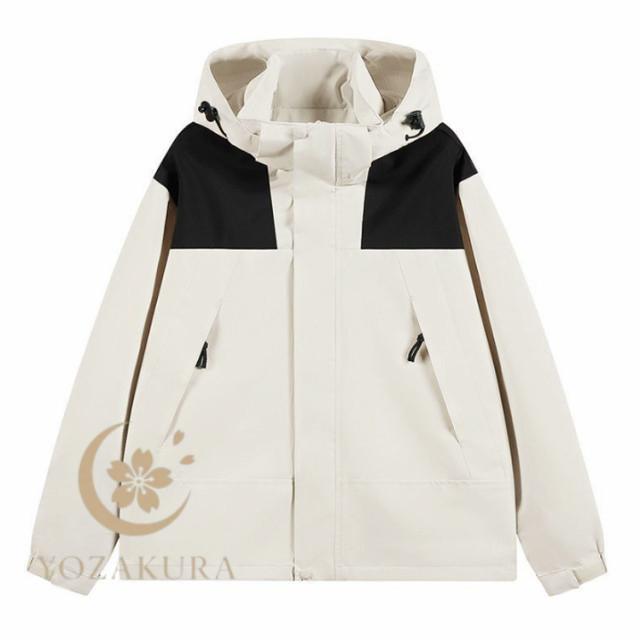 ウンテンパーカー レディース メンズ 男女兼用 春 秋 防水 防風 アウトドア ジャケット ウィンドブレーカー 登山 釣り キャンプ ウォーキング 撥 - 画像 (4)