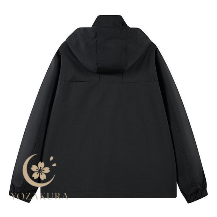 ウンテンパーカー レディース メンズ 男女兼用 春 秋 防水 防風 アウトドア ジャケット ウィンドブレーカー 登山 釣り キャンプ ウォーキング 撥 - 画像 (8)