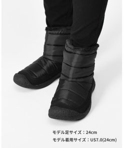 KEEN 送料無料 キーン ブーツ レディース ハウザー フォールド ダウン 1027929 ブラック 黒 シューズ 靴 ブランド シンプル アウトドア 山 爆買