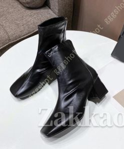 大きいサイズ ショートブーツ バックジッパー レディース ハイヒール 秋冬ブーツ ハロウィン 入学式 卒業式 袴 ブーツ 太めヒール 歩きやすい