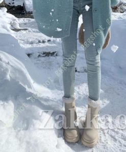 防寒 あったか ブーツ 厚底 レディース ショート スノーブーツ ムートン 軽量 裏起毛 防寒靴 防滑 コンフォートシューズ 歩きやすい 痛くない