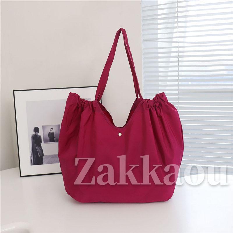 エコバッグ トート メンズ 大容量 洗える 大きめ コンパクト ファスナー付き 軽量 ショッピングバッグ 肩掛け 内ポケット 母の日 レジバッグ - 画像 (7)