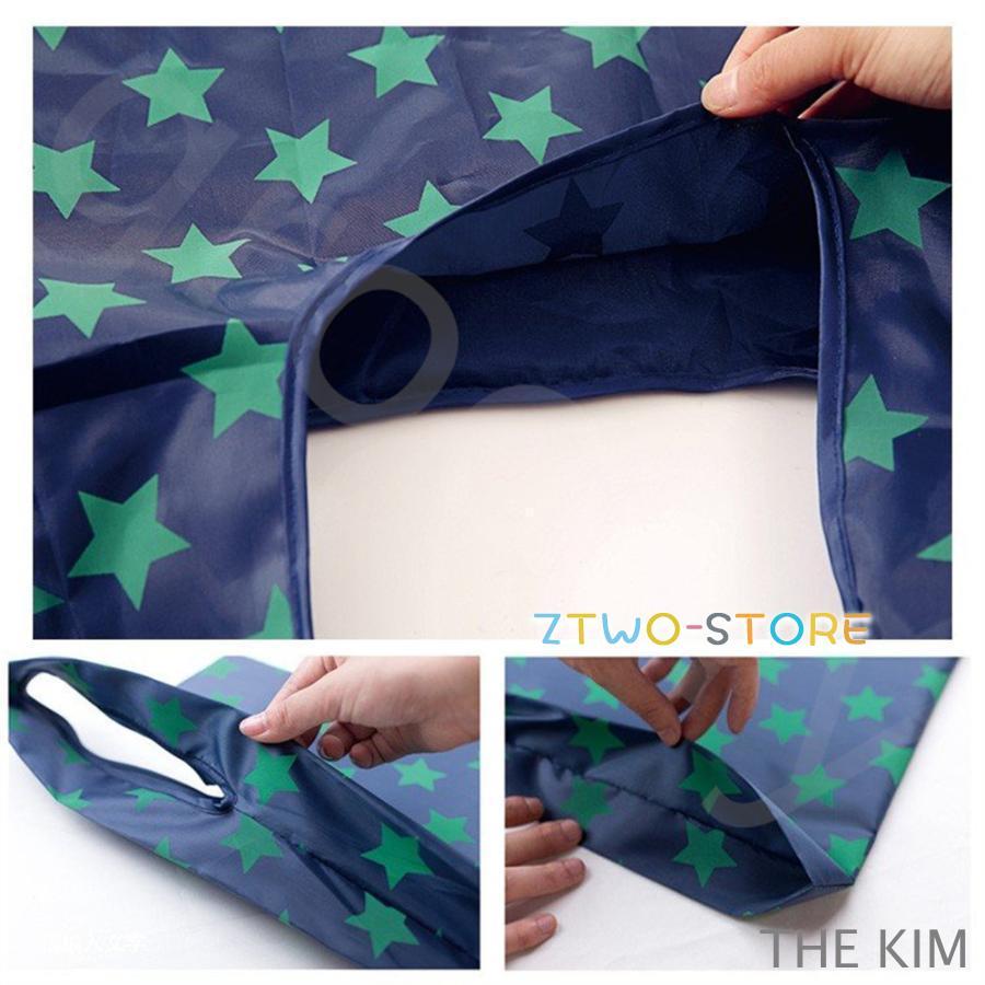 エコカバン 折りたたみ コンパクト 大きい 洗える 大容量 防水 マチ広 軽量 レジ袋 マイバッグ コンビニ スーパー - 画像 (7)